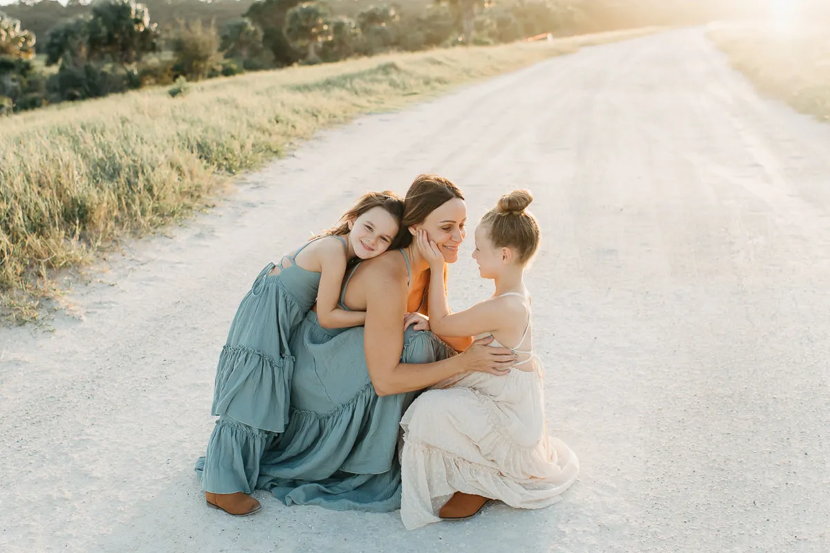 Women's Wendy Dress (soft teal muslin) sold by Indie Blue product image thumbnail 5