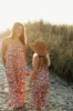 Women's Stevie Romper (plum leaf) sold by Indie Blue
