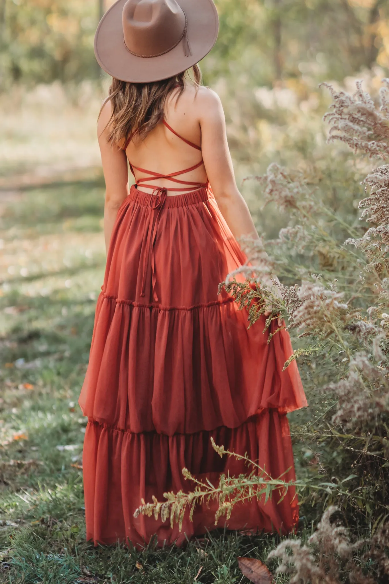 Women's Wendy Dress (venetian red tulle) sold by Indie Blue