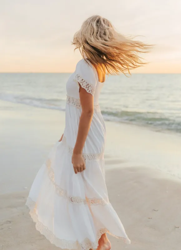 Women's Marabella Dress (lace) made by Sundae School