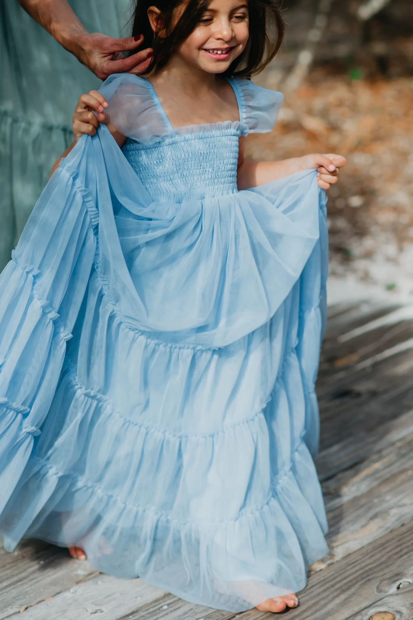 Women's Marabella Dress (periwinkle tulle) sold by Indie Blue product image thumbnail 2