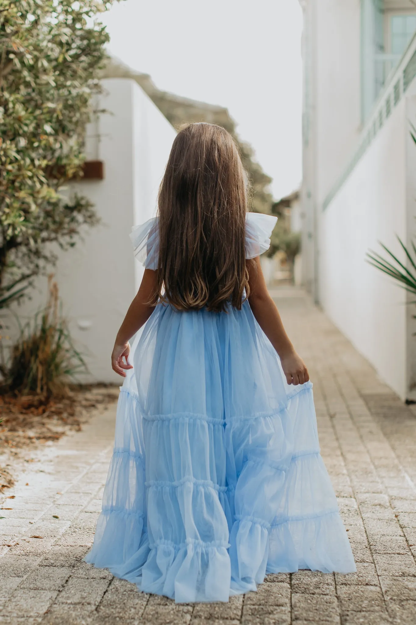 Women's Marabella Dress (periwinkle tulle) sold by Indie Blue