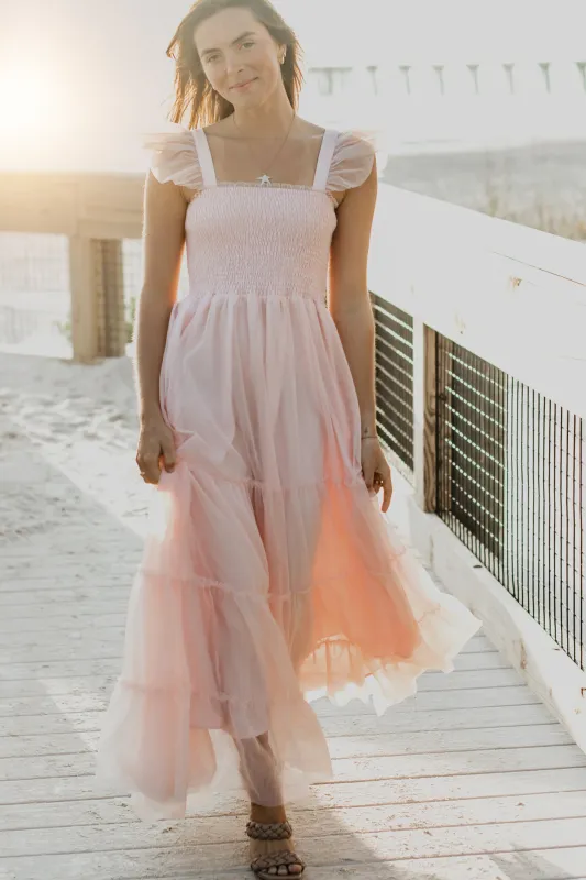 Women's Pia Dress (pretty pink tulle) sold by Indie Blue