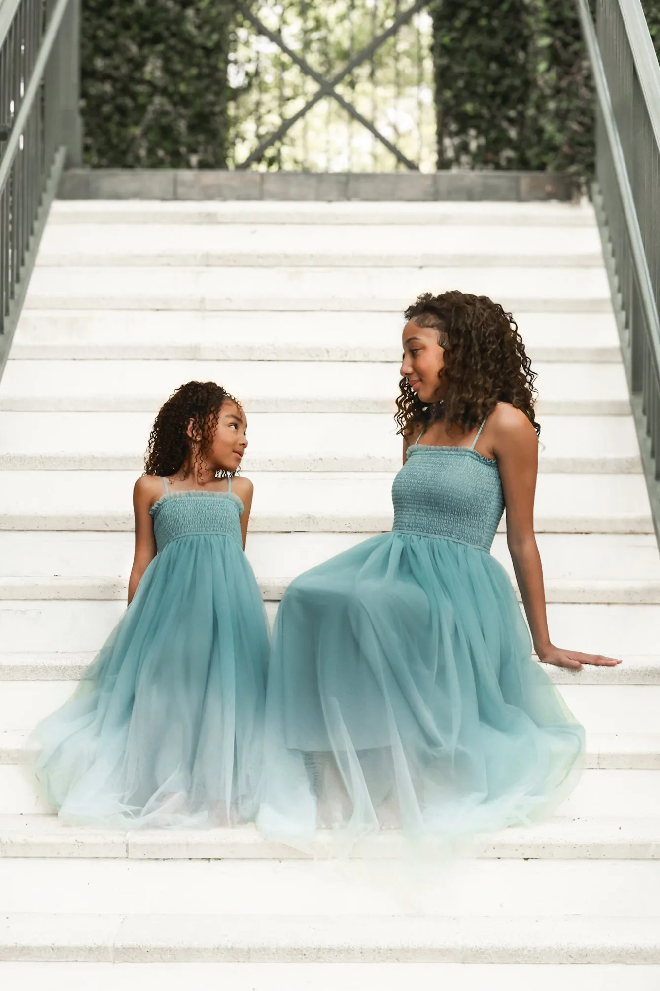 Women's Isa Maxi (blue ombre tulle) sold by Indie Blue product image thumbnail 4