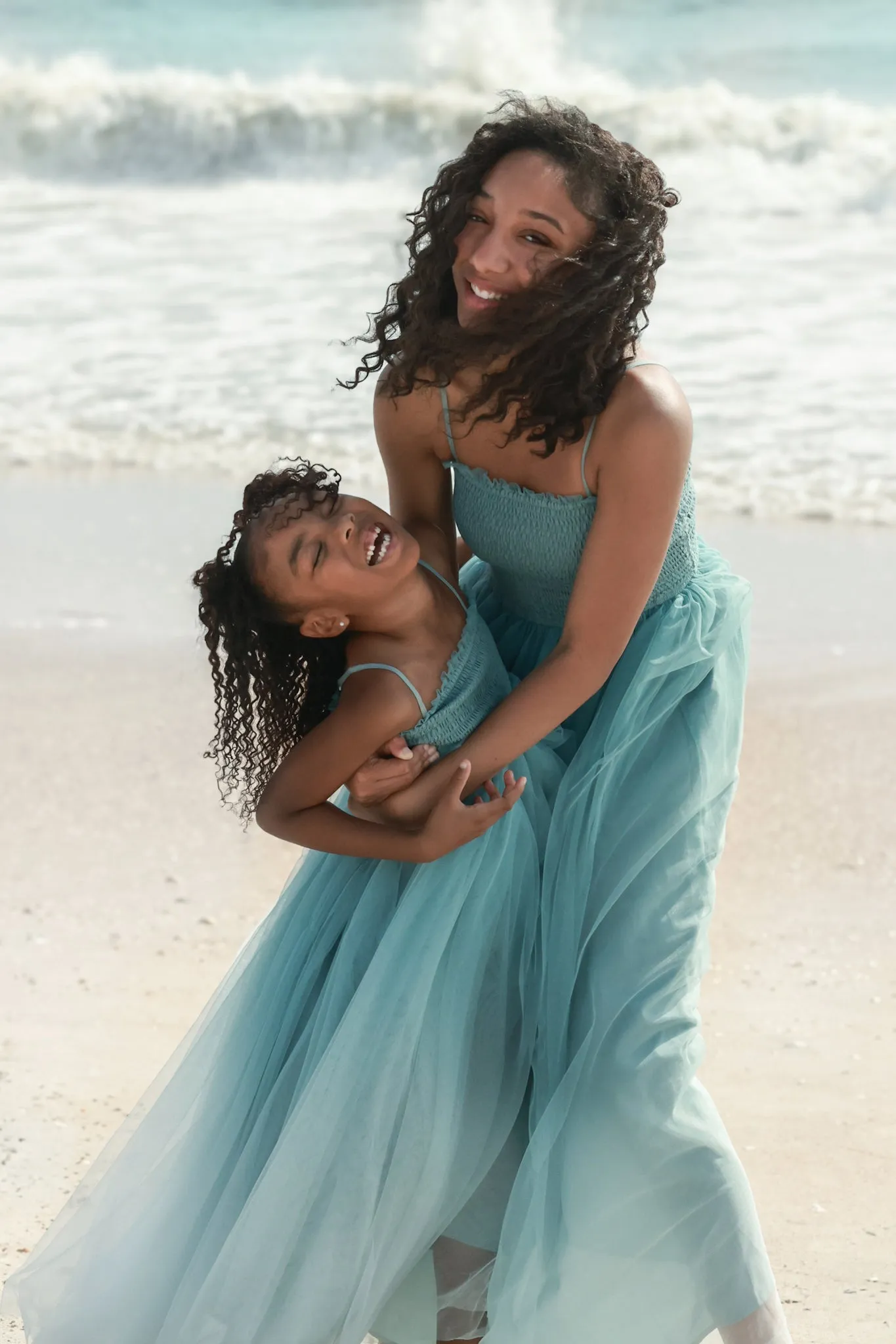 Women's Isa Maxi (blue ombre tulle) sold by Indie Blue product image thumbnail 3