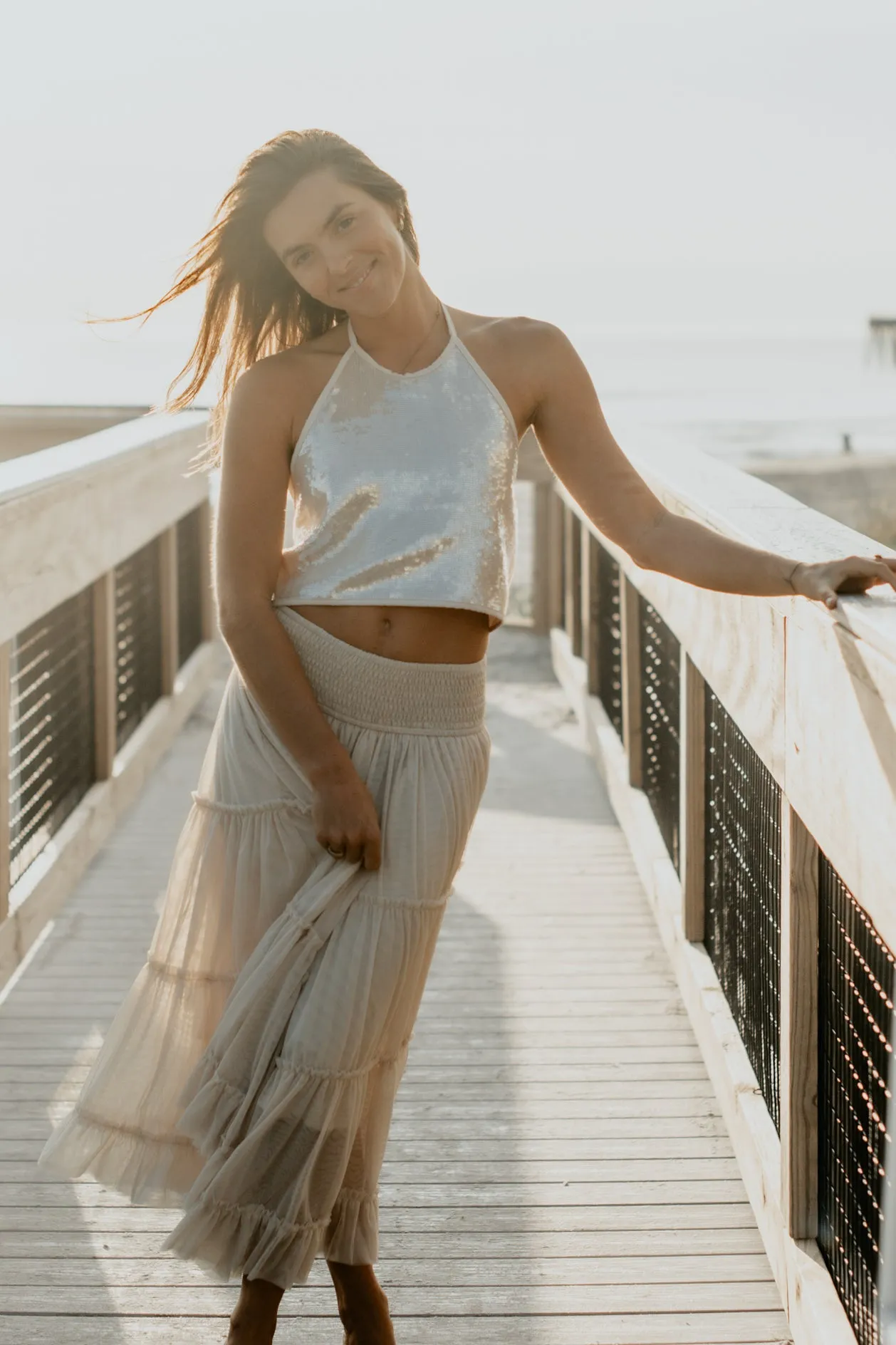 Women's Jolie Skirt (natural tulle) sold by Indie Blue product image thumbnail 4