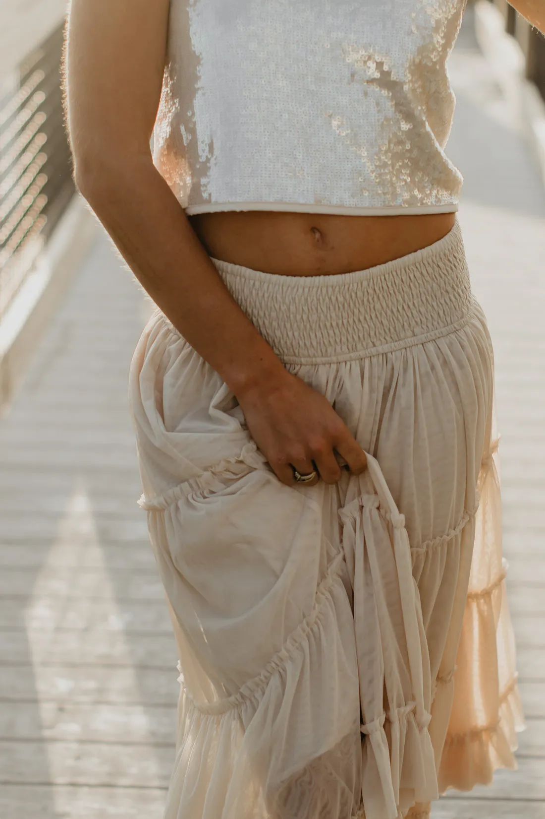 Women's Jolie Skirt (natural tulle) sold by Indie Blue product image thumbnail 2