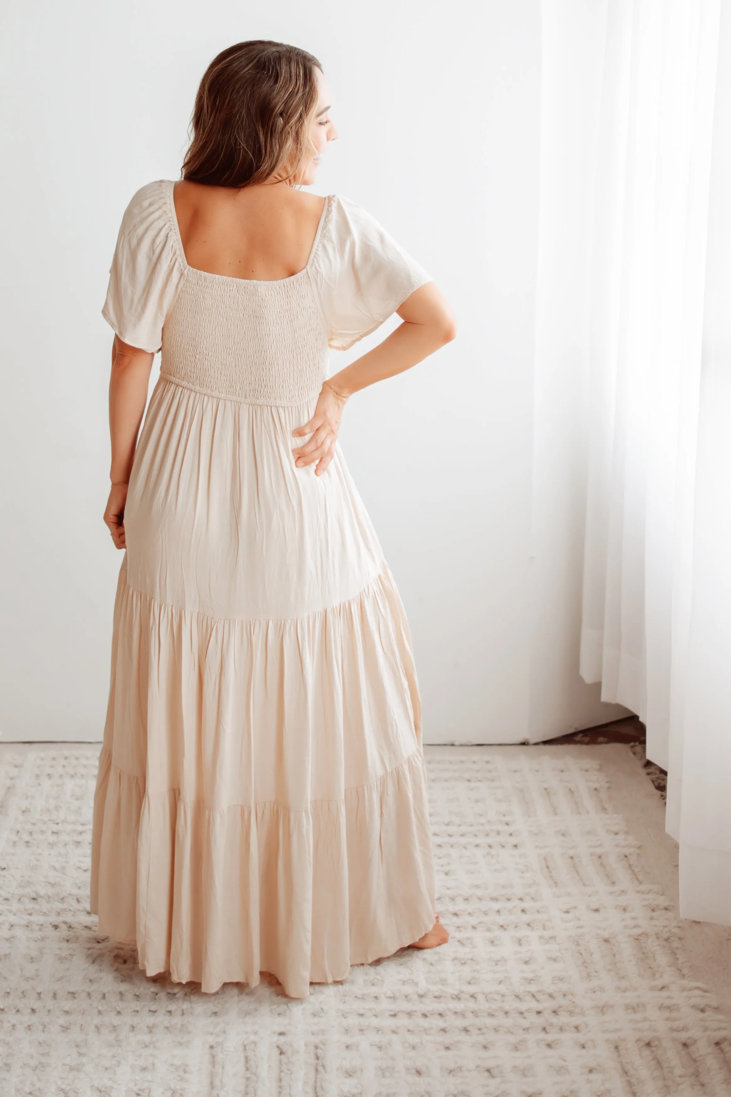 Women's Winnie Lace Dress (natural) sold by Indie Blue product image thumbnail 4