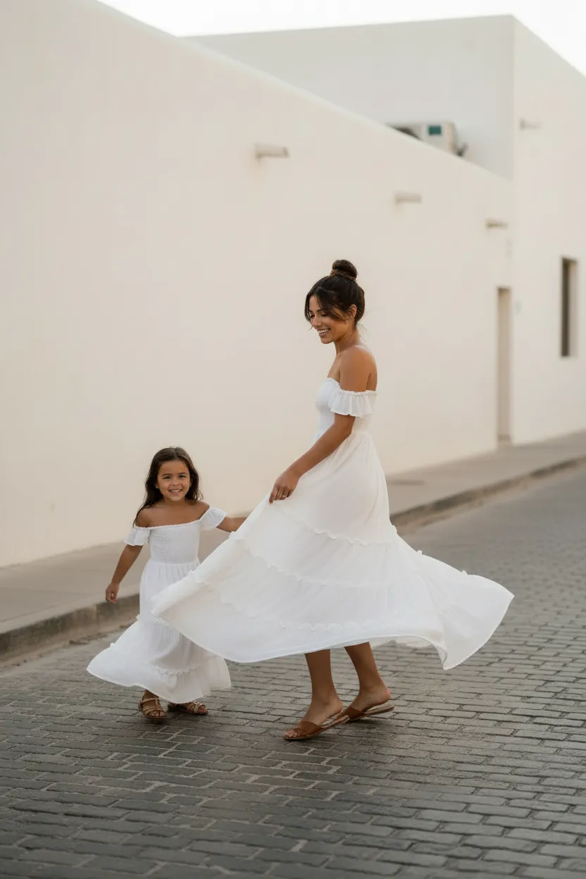 Women's Marabella Dress (white muslin) sold by Indie Blue product image thumbnail 2