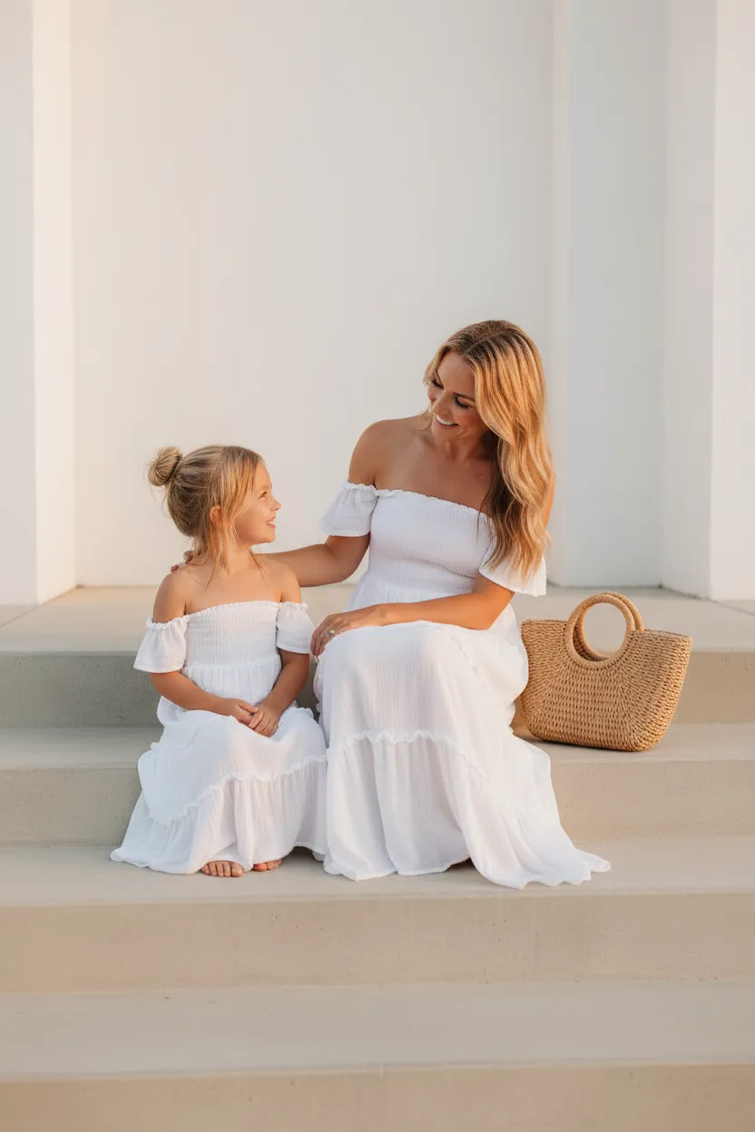 Women's Marabella Dress (white muslin) sold by Indie Blue product image thumbnail 4