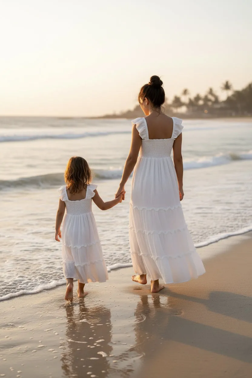 Women's Marabella Dress (white muslin) sold by Indie Blue product image thumbnail 5