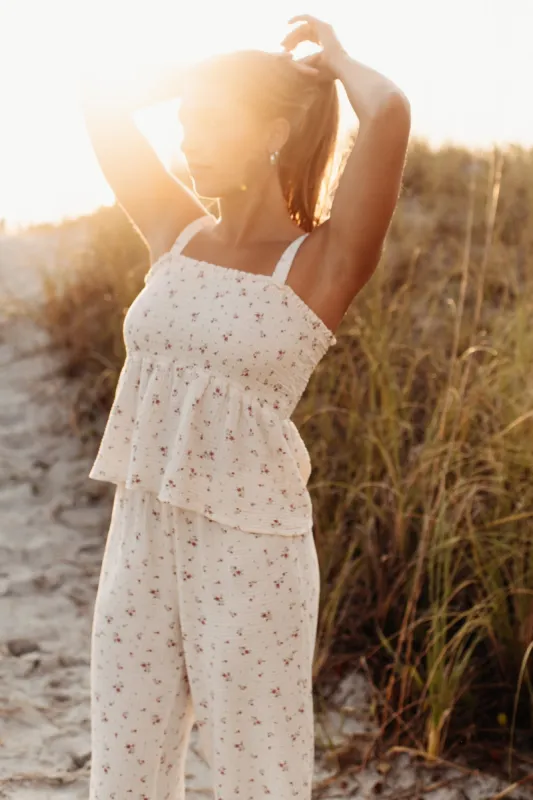 Women's Eden Top (soft floral muslin) FINAL SALE sold by Indie Blue