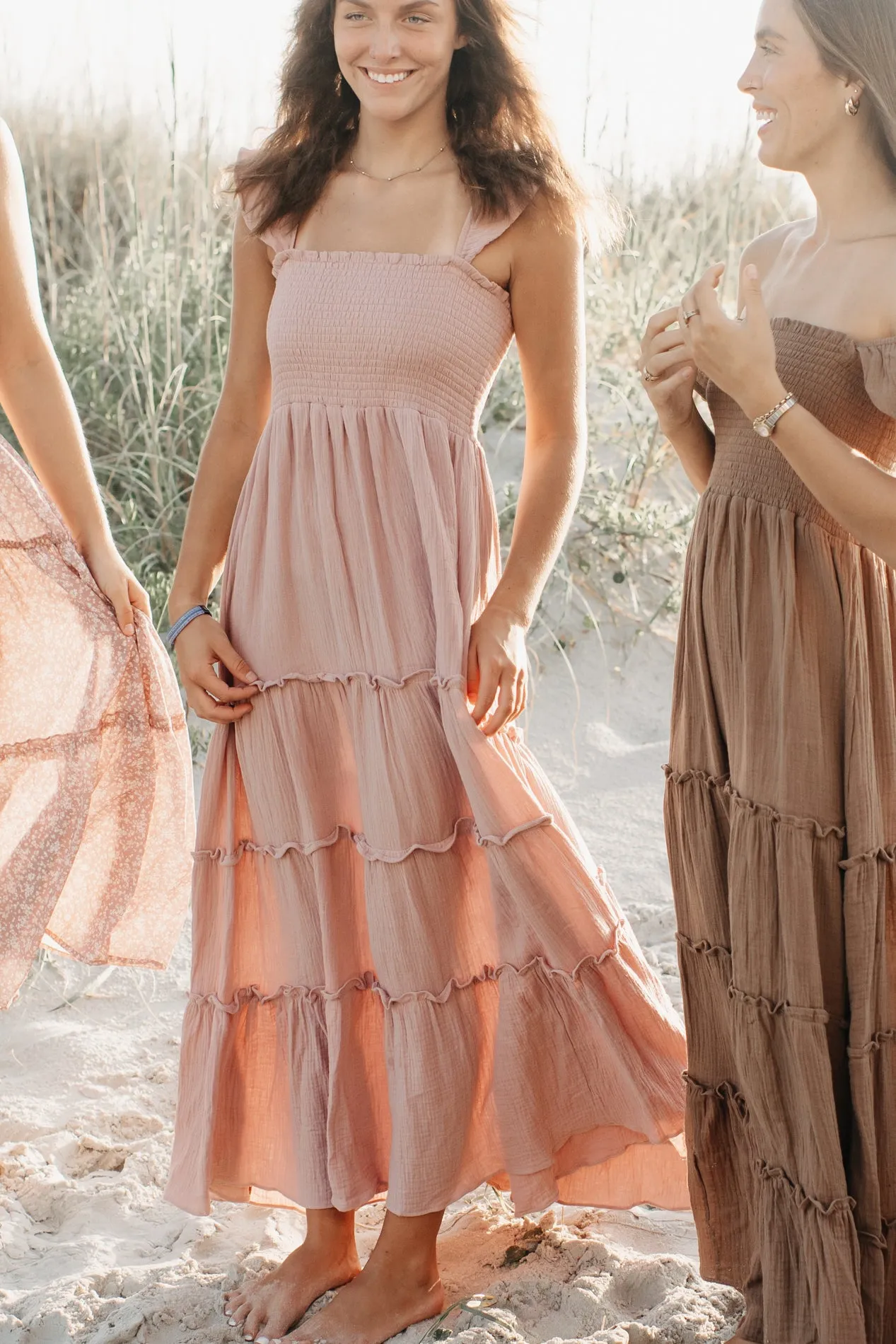 Women's Marabella Dress (peony muslin) sold by Indie Blue product image thumbnail 4