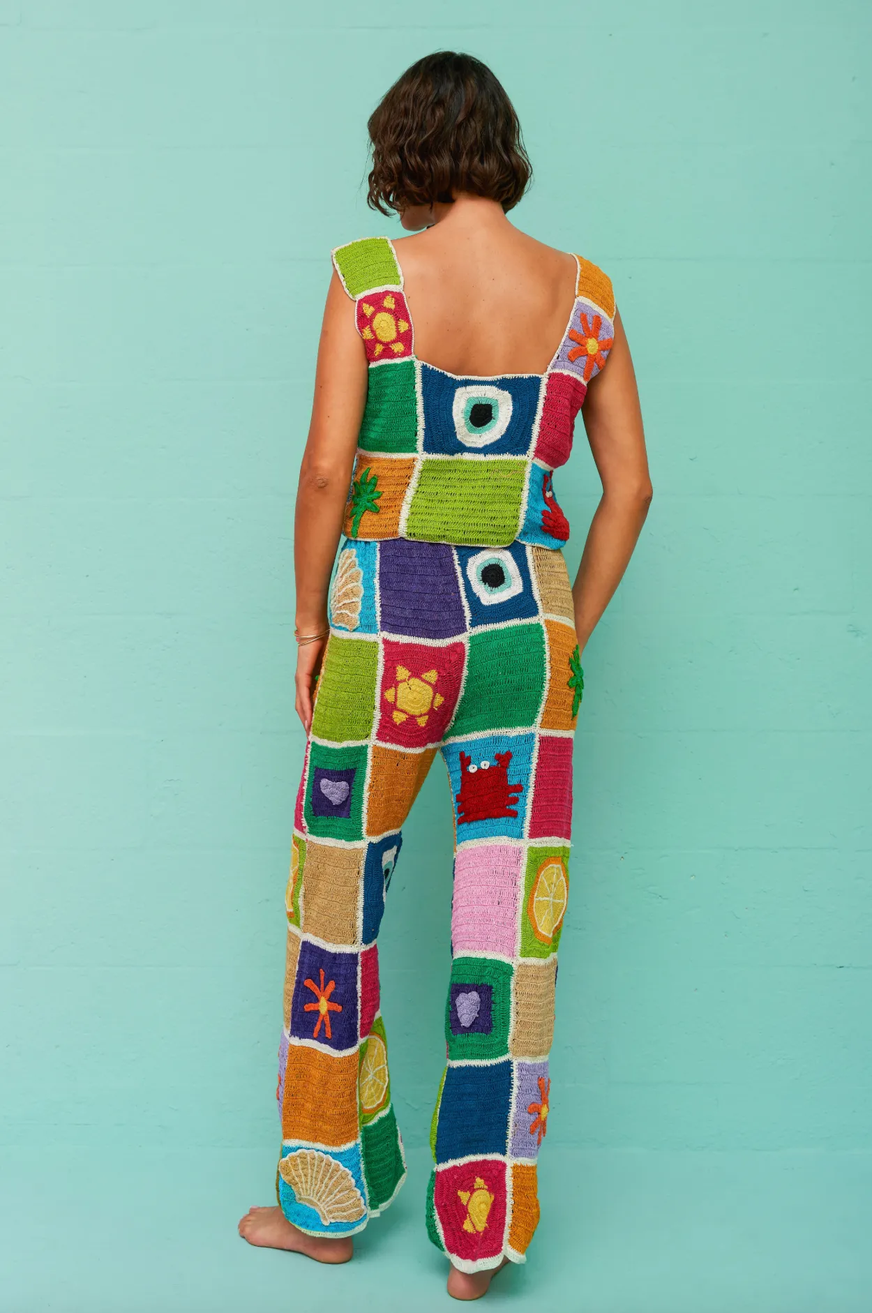 Crochet Patchwork Top sold by Pitusa product image thumbnail 5