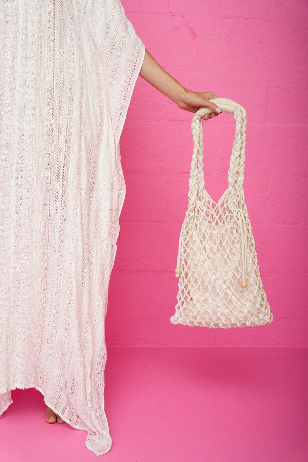 Talli Macrame Tote Bag sold by Pitusa