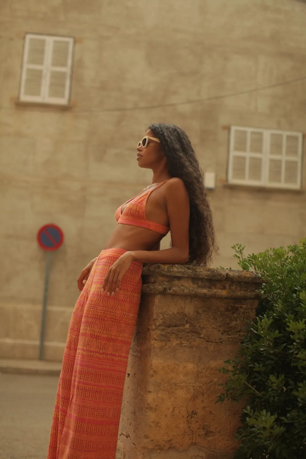 Knit Triangle Top & Pant Set sold by Pitusa product image thumbnail 3