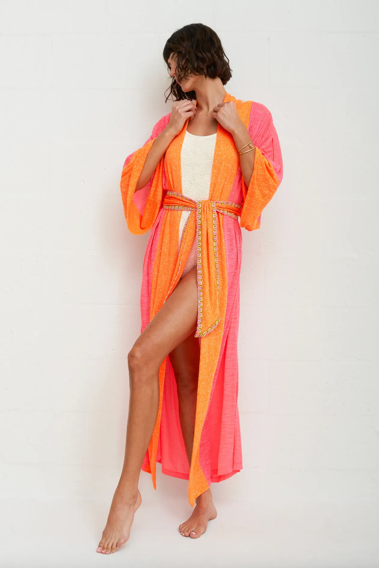 Two Tone Kimono sold by Pitusa