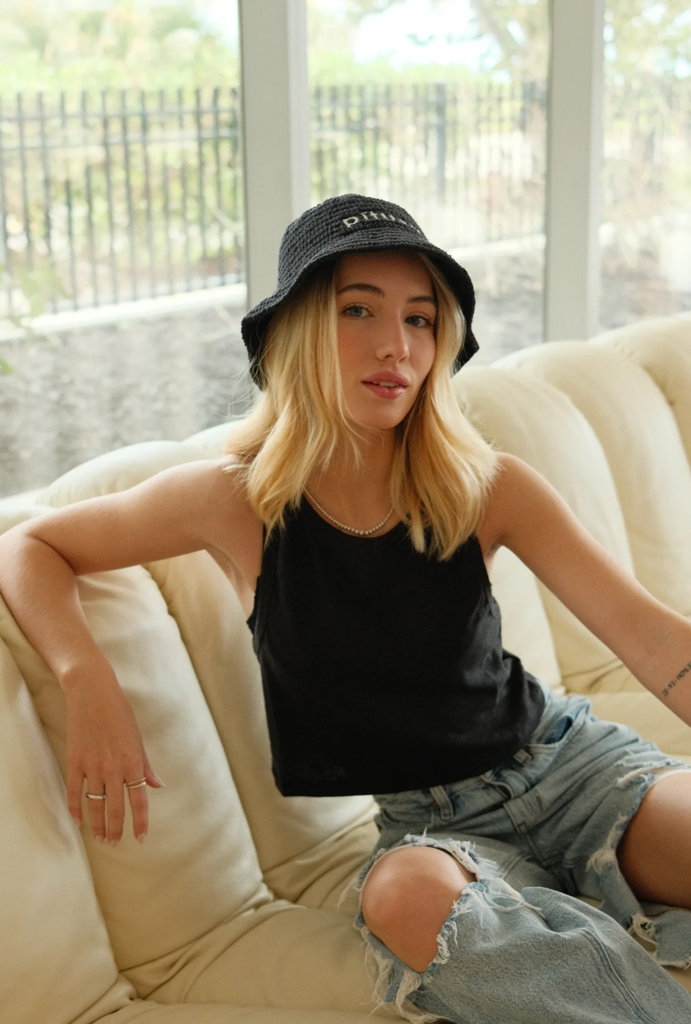 pītusa Crochet Bucket Hat sold by Pitusa product image thumbnail 2