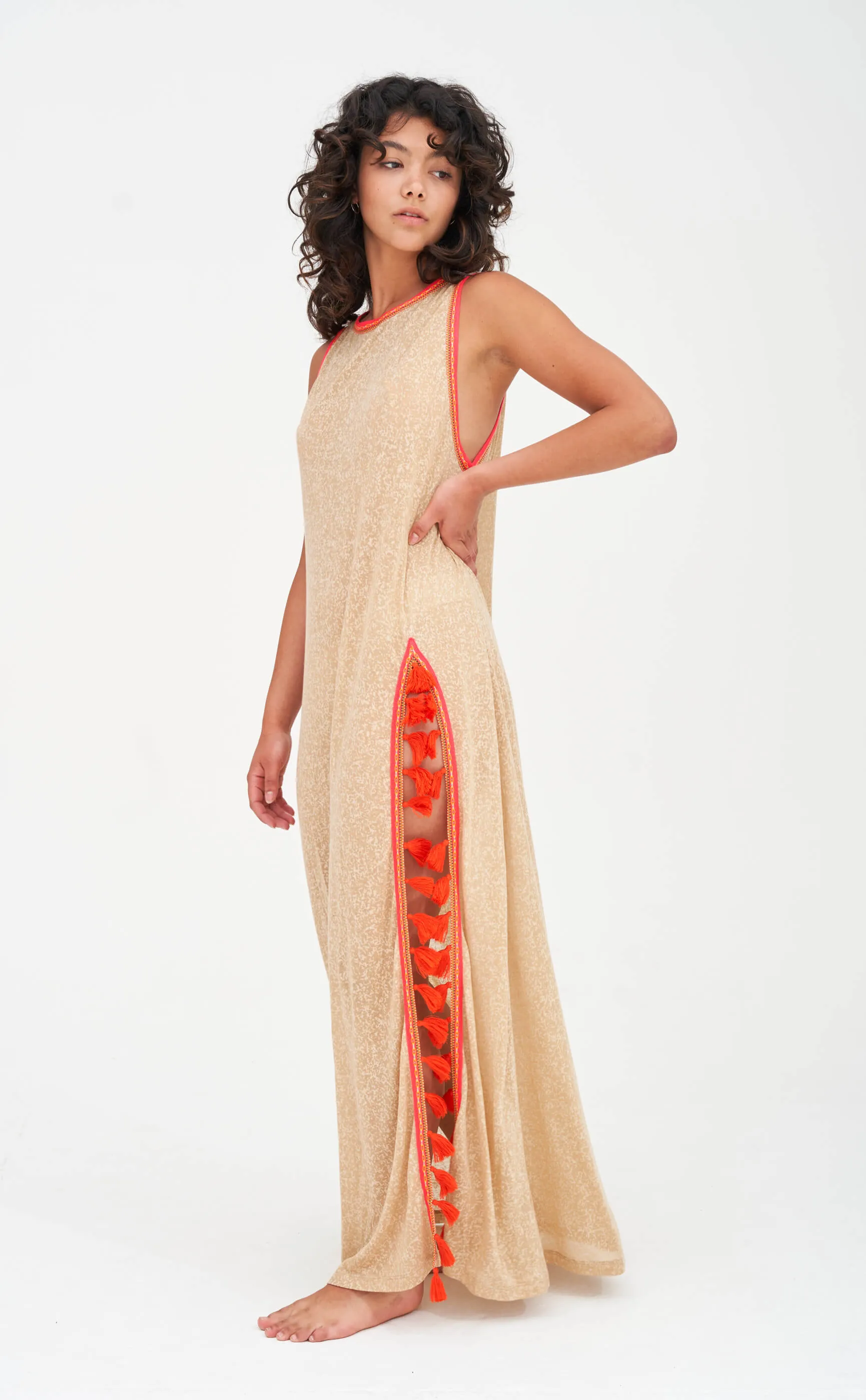 Tassel Slit Dress sold by Pitusa product image thumbnail 4