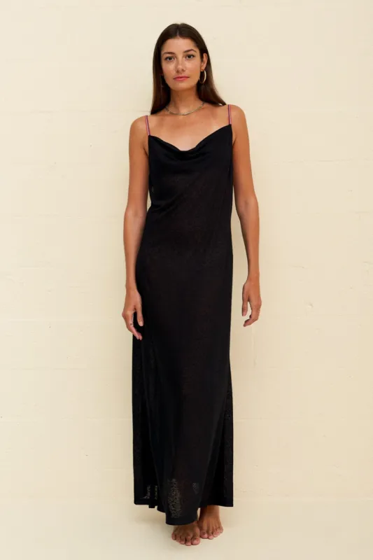 Cowl Neck Slip Dress sold by Pitusa