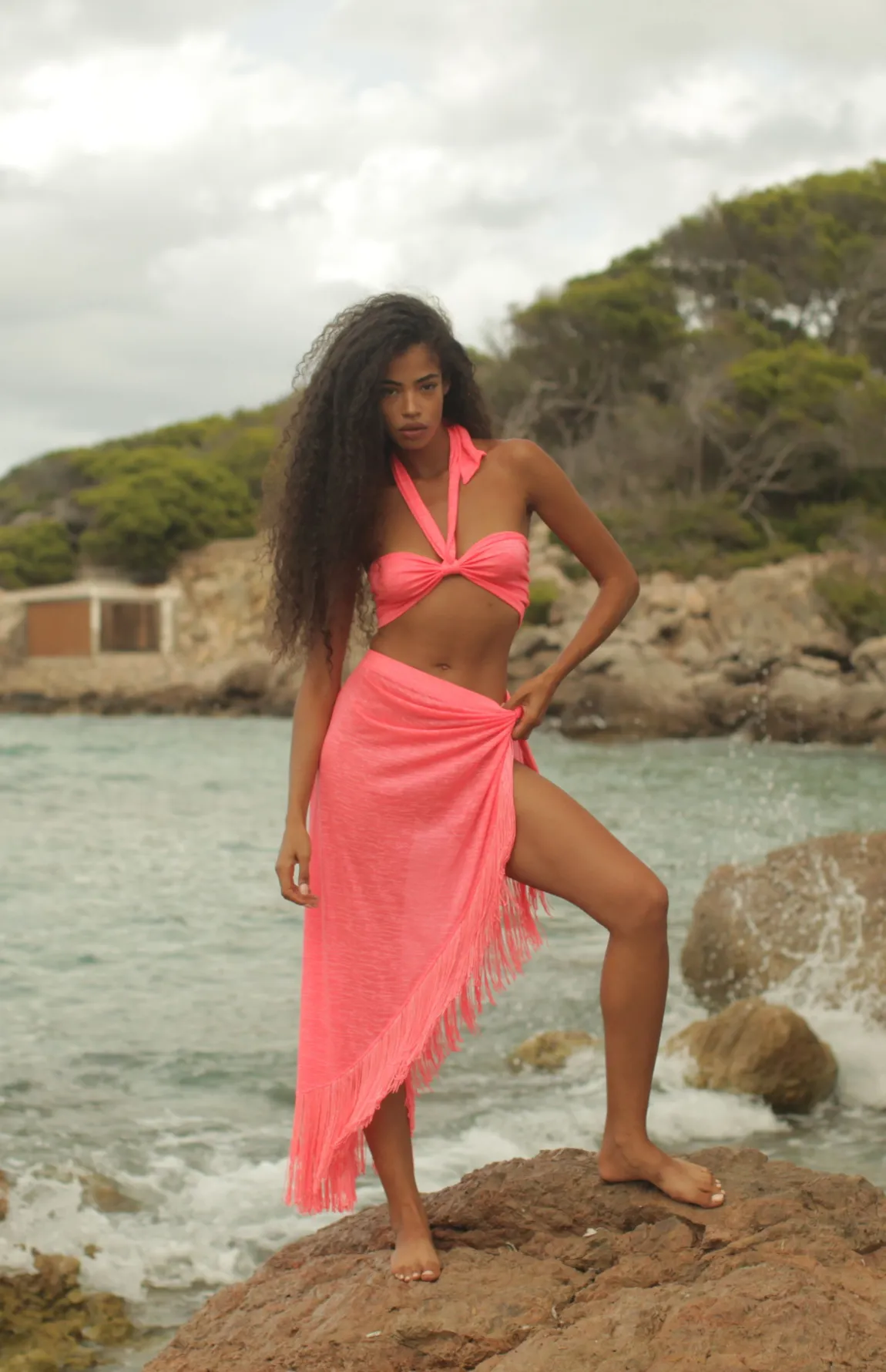 Fringed Sarong Skirt sold by Pitusa product image thumbnail 2