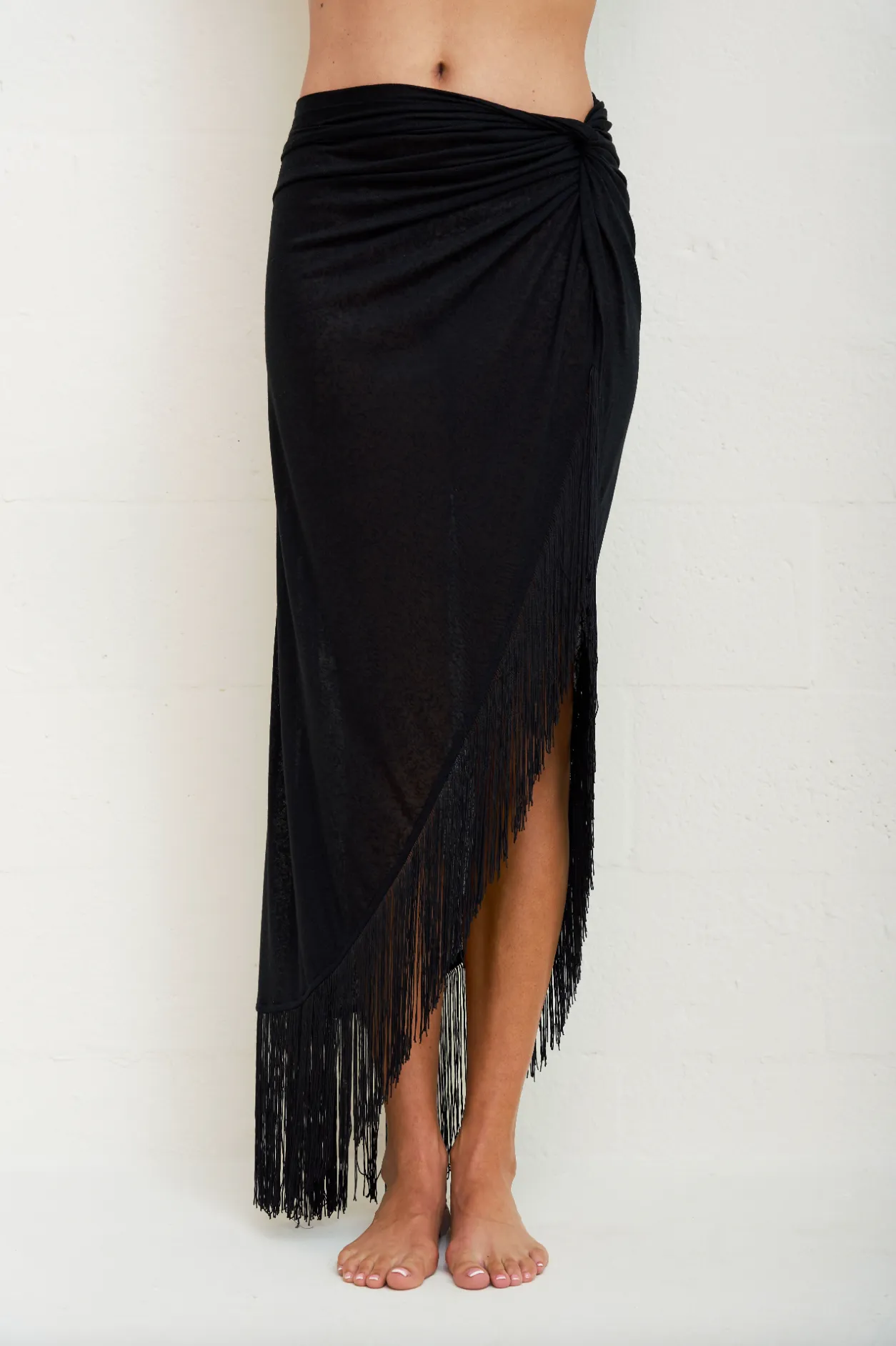 Fringed Sarong Skirt sold by Pitusa product image thumbnail 5