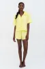 Terry Cloth Button-Down Top sold by Pitusa