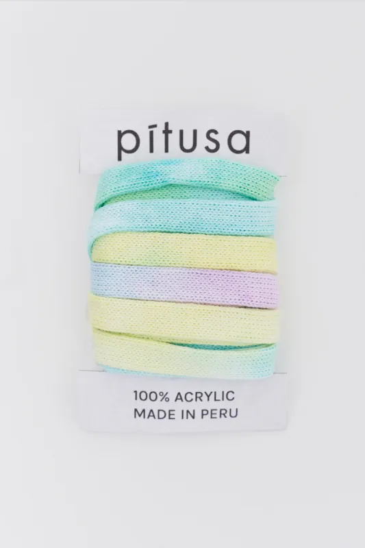 Ombre Rainbow Shoelaces sold by Pitusa