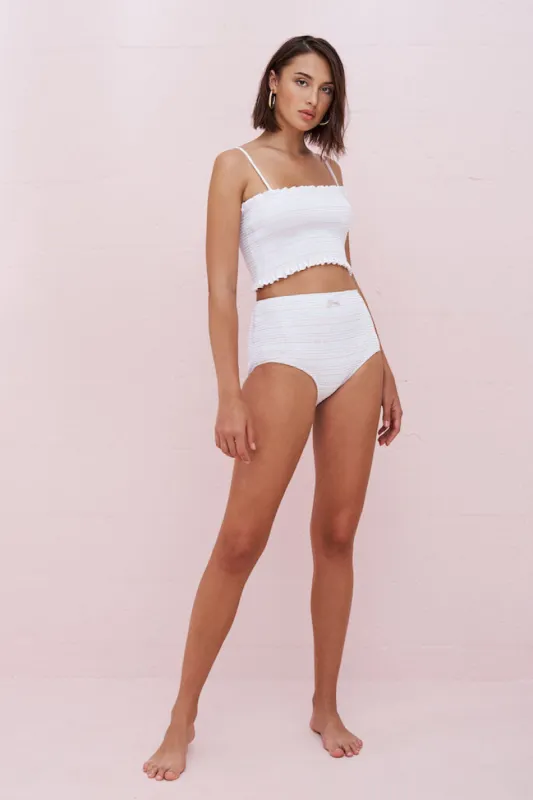 Rainbow Smocking Bikini Bottom sold by Pitusa