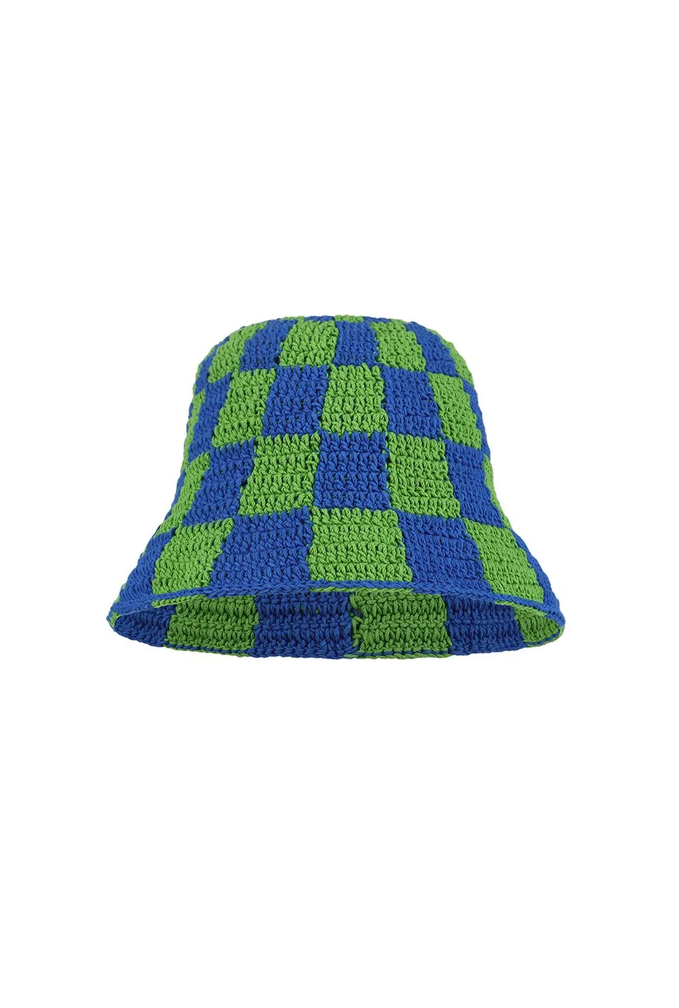 Checkered Crochet Bucket Hat sold by Pitusa product image thumbnail 4