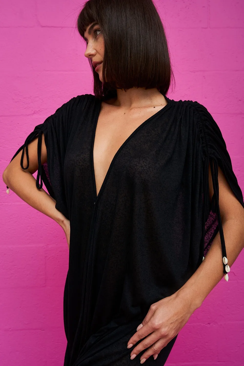 Juno Draped Dress sold by Pitusa product image thumbnail 4