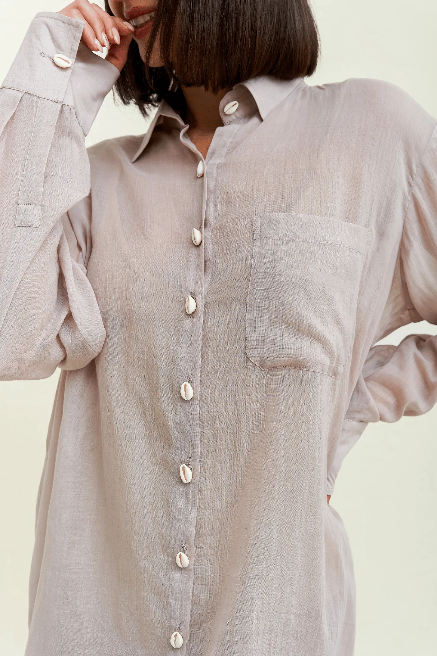 Puka Shell Shirtdress sold by Pitusa product image thumbnail 3