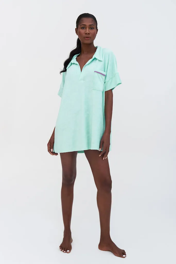 Terry Cloth Polo Dress sold by Pitusa product image thumbnail 3