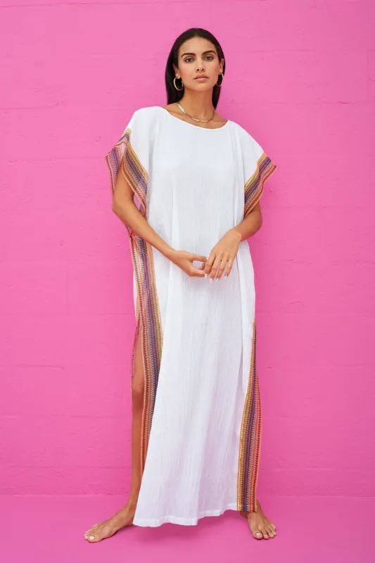 Crinkle Open Side Maxi sold by Pitusa