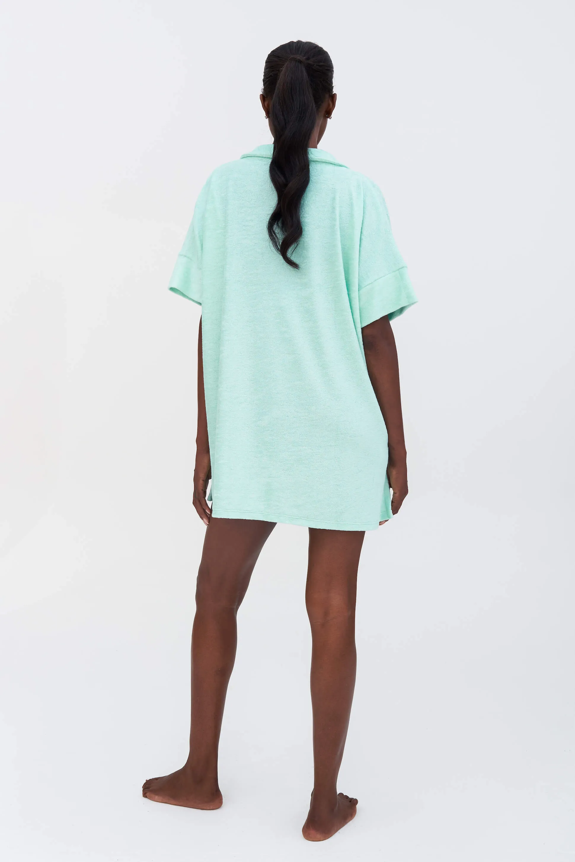 Terry Cloth Polo Dress sold by Pitusa product image thumbnail 4