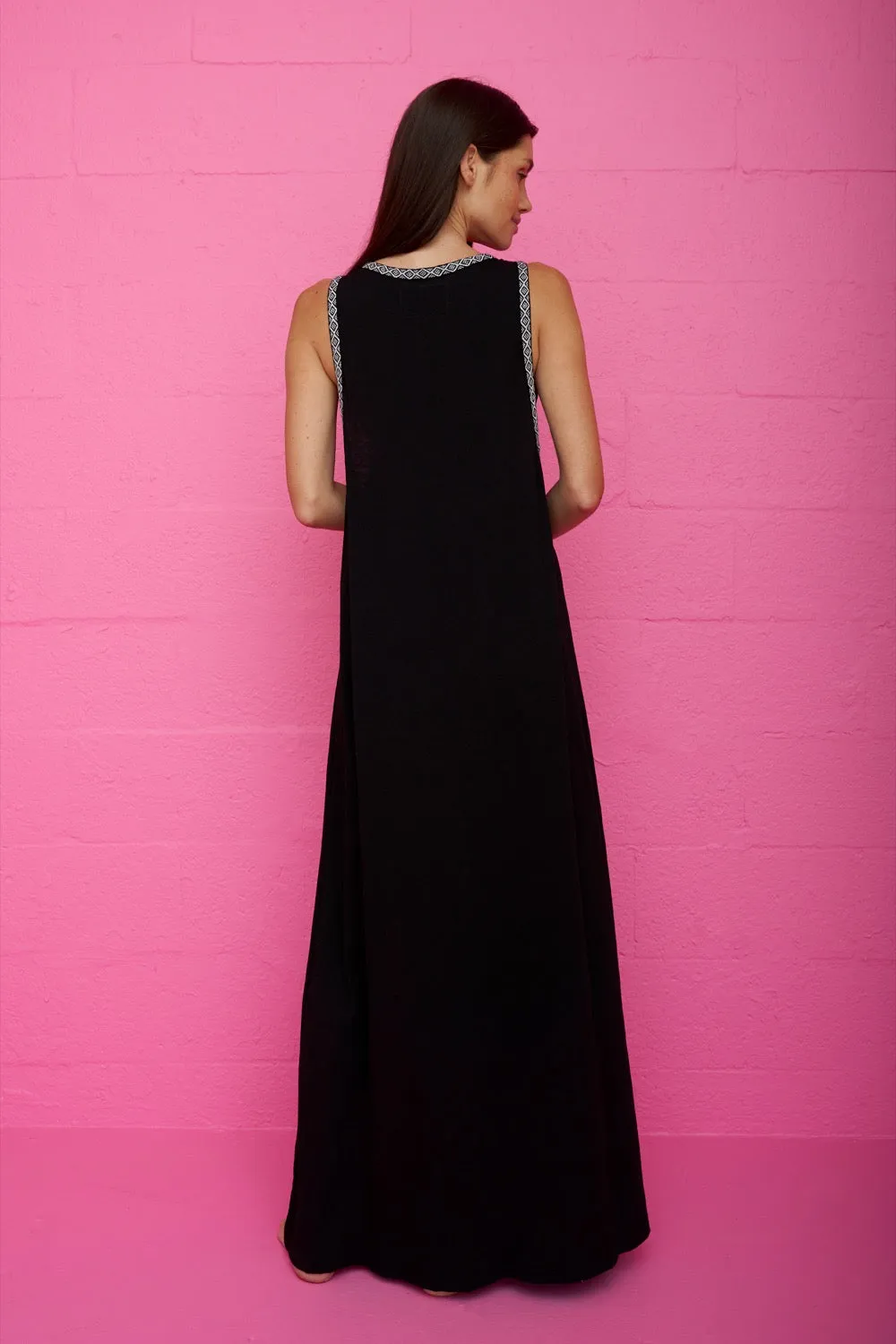Monochromatic Tassel Slit Dress sold by Pitusa product image thumbnail 5