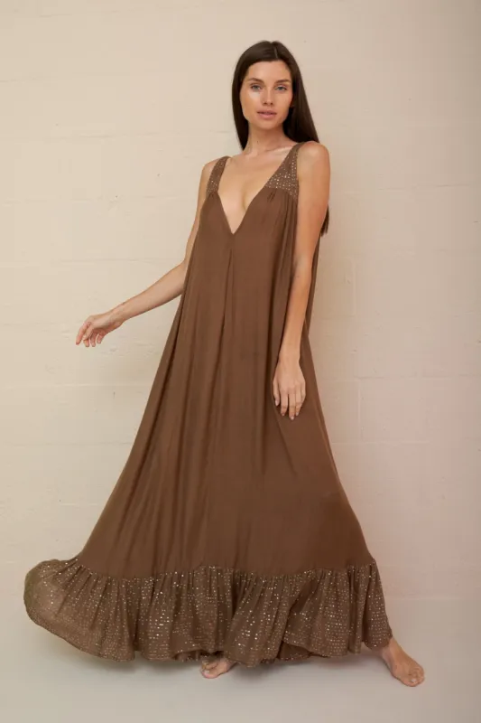 Aliyah V-Neck Dress sold by Pitusa