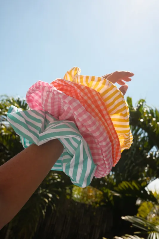 Oversized Popelina Scrunchies made by Pitusa