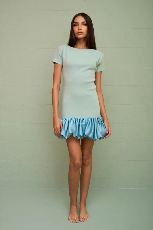 Luna Cloud Mini Dress sold by Pitusa