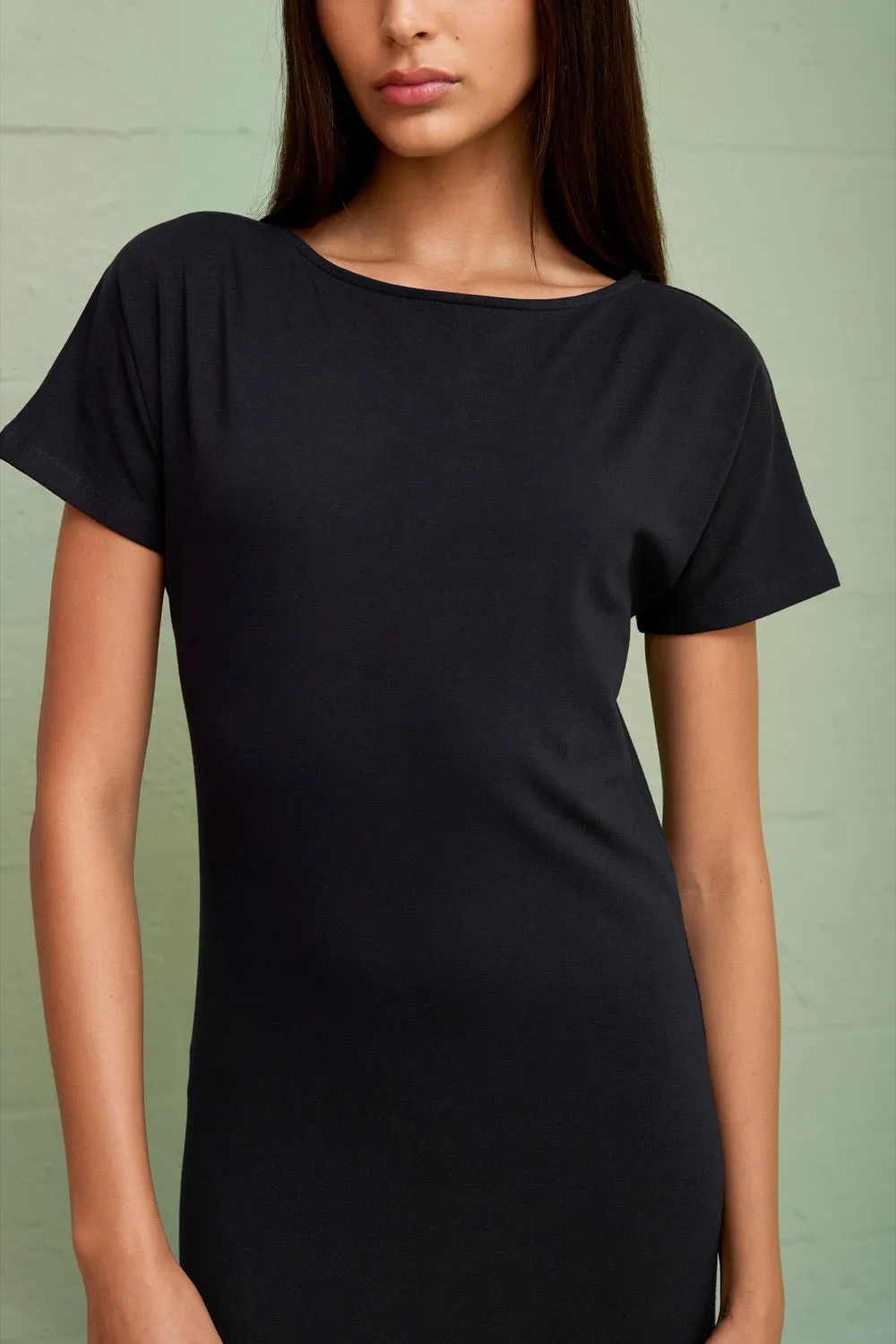 Bubble Hem T-shirt Dress sold by Pitusa product image thumbnail 5