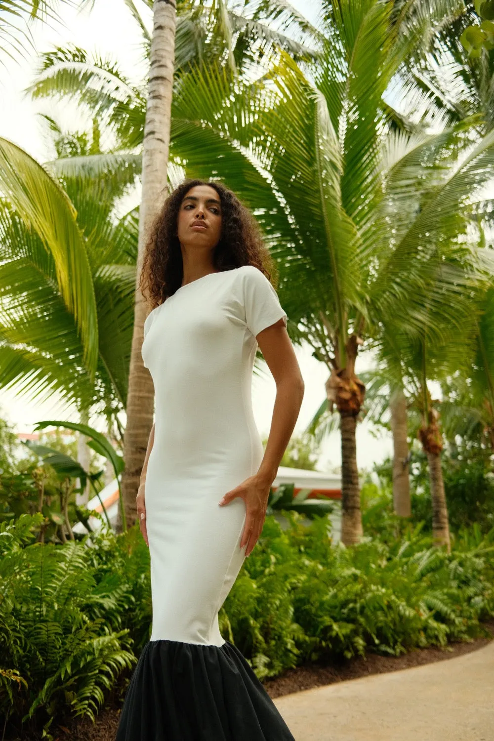 Bubble Hem T-shirt Dress sold by Pitusa product image thumbnail 2