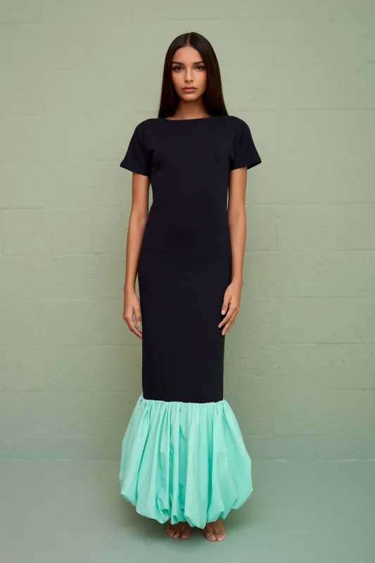 Bubble Hem T-shirt Dress sold by Pitusa