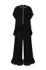 Wide Leg Peplum Pant sold by Pitusa