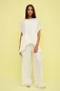 Wide Leg Peplum Pant sold by Pitusa