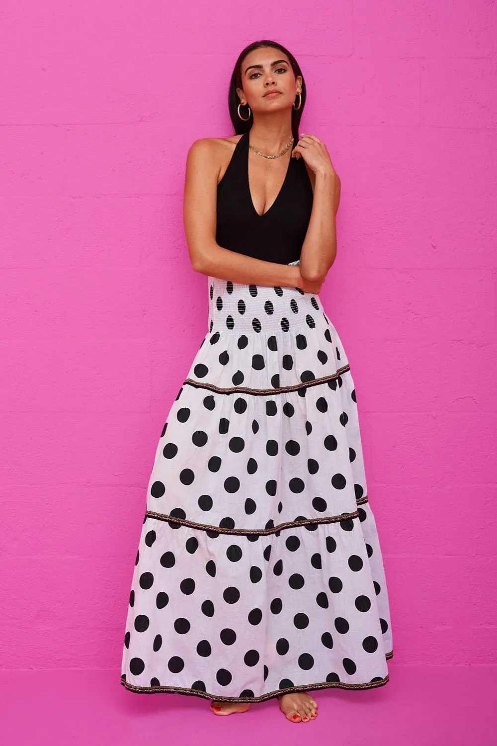 Polka Dot Strapless Dress sold by Pitusa product image thumbnail 3