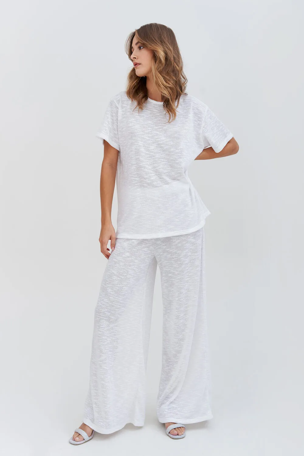 Slub Knit Unisex Tee sold by Pitusa product image thumbnail 5