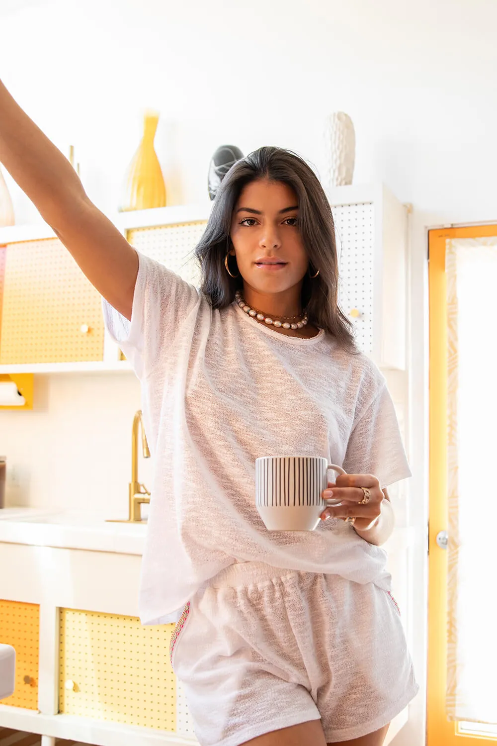 Slub Knit Unisex Tee sold by Pitusa product image thumbnail 2