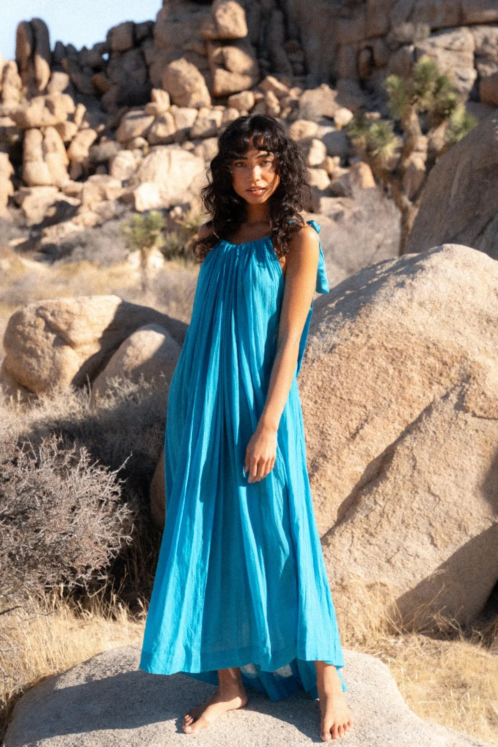 Low Back Satin Strap Maxi sold by Pitusa product image thumbnail 2