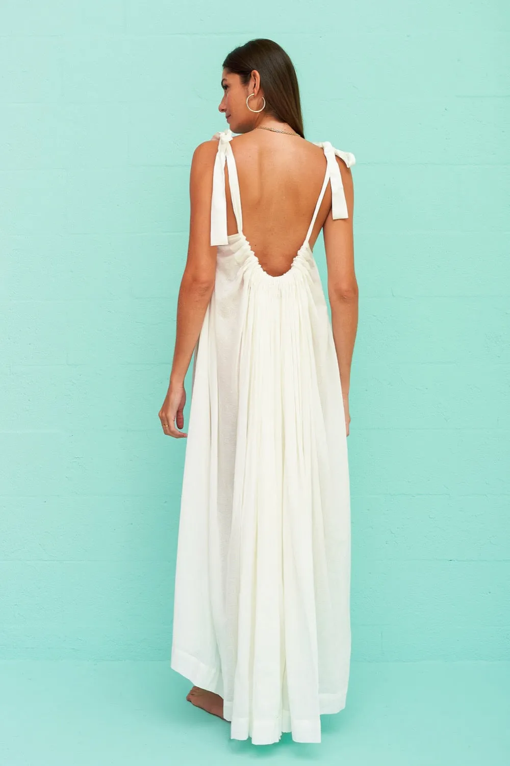 Low Back Satin Strap Maxi sold by Pitusa product image thumbnail 5