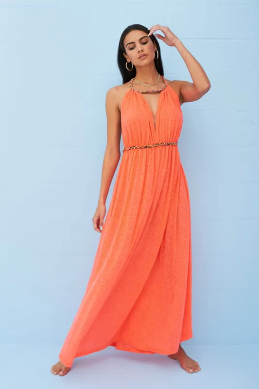 Athena Braided Back Dress sold by Pitusa